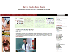 Tablet Screenshot of cervixmovies.com